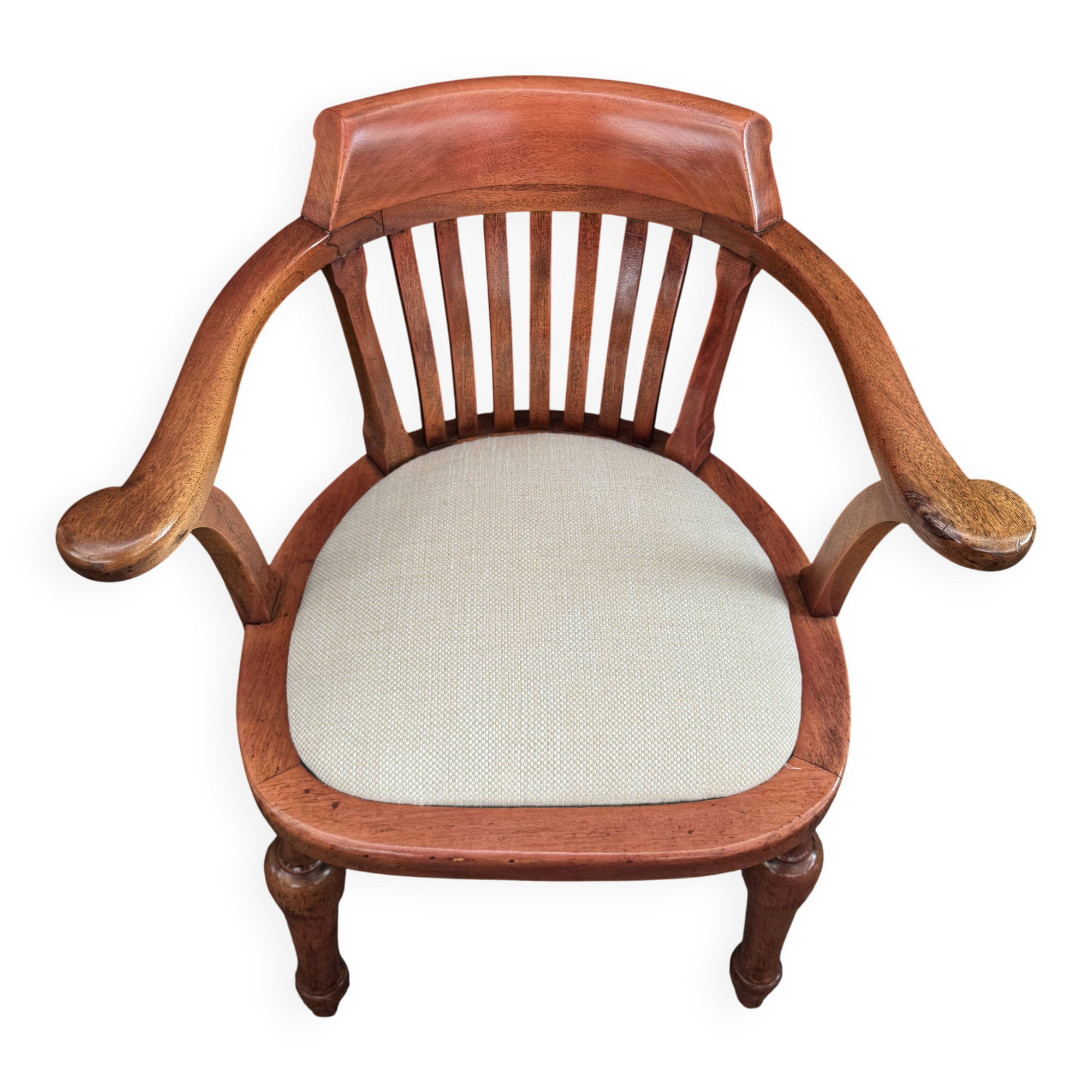 English office chair - Stamped W. Hands & Sons