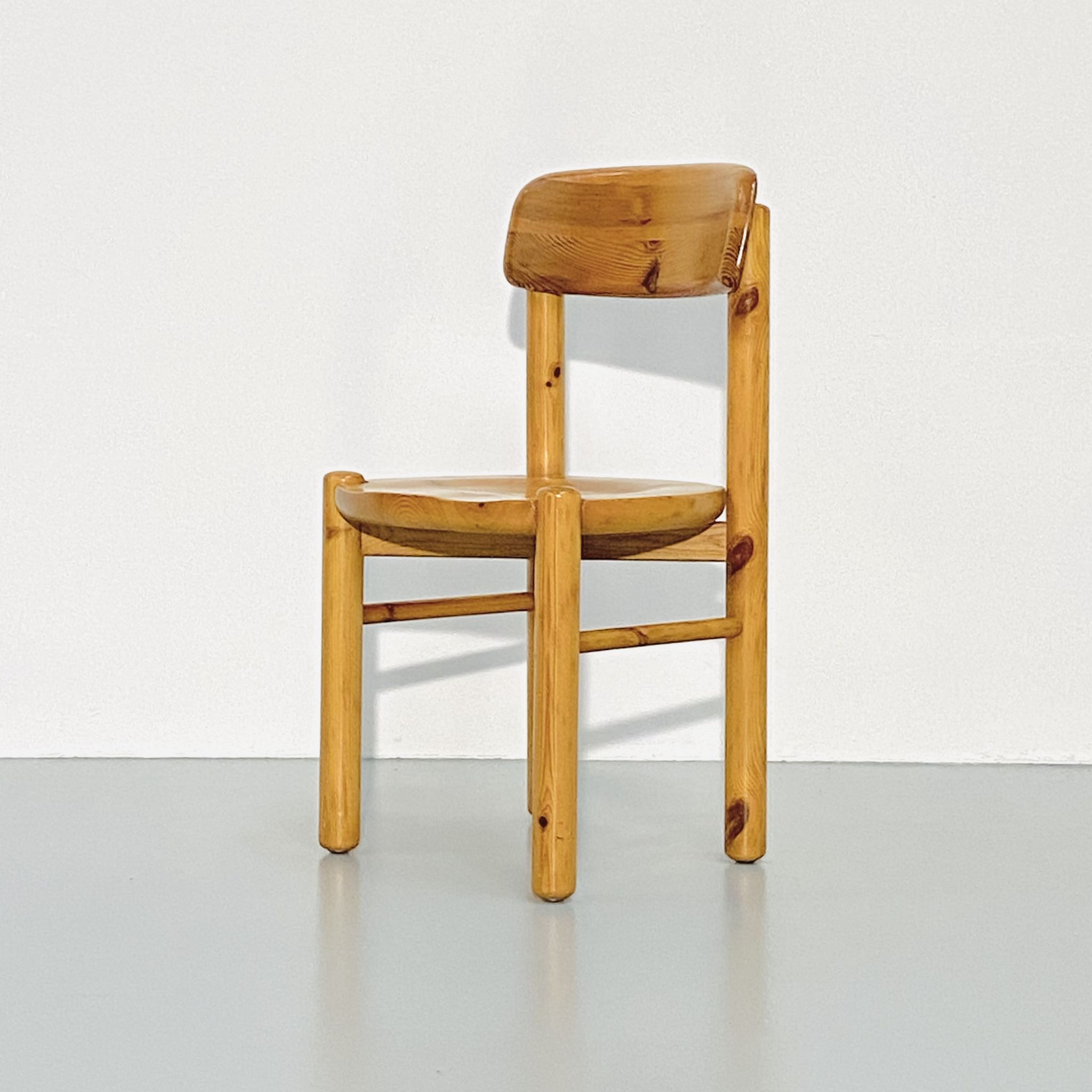 Danish chairs in solid pine by Rainer Daumiller for Hirtshals Savaerk, 1970