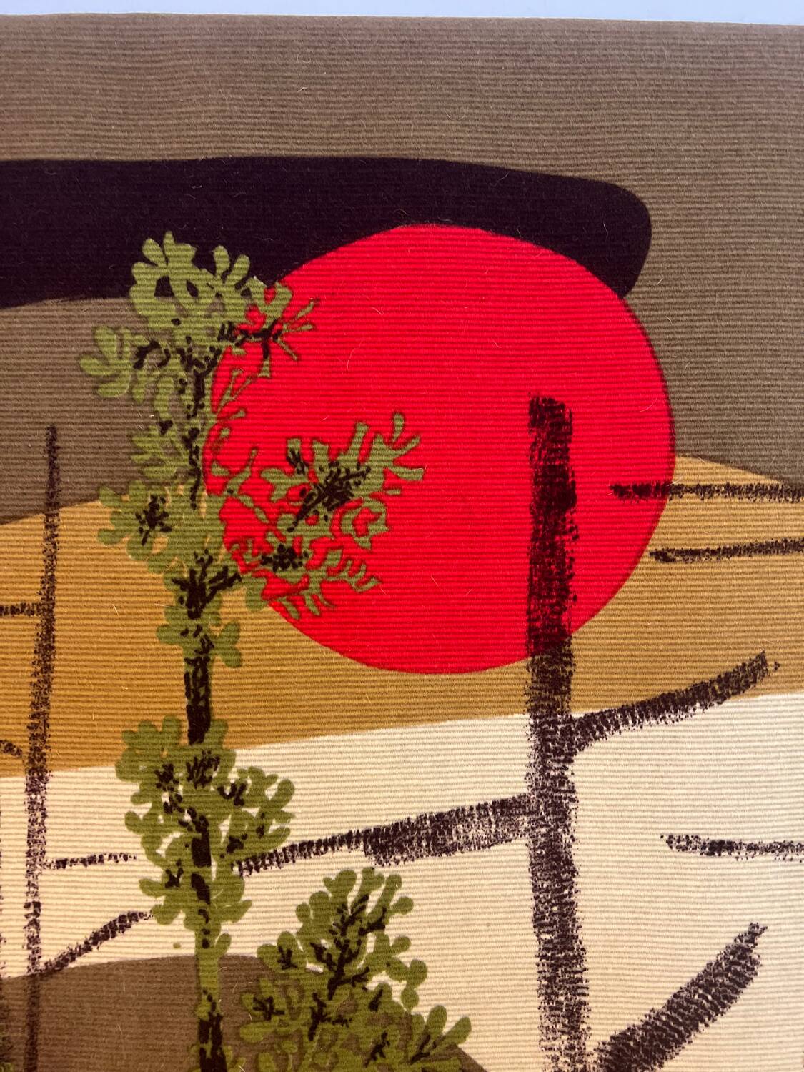 Aubusson tapestry model "Calypso" by René FUMERON for R. FOUR