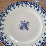 19th century Rouen earthenware plate