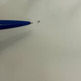 Set of 3 Minimalist Wire and Glass Nesting Tables, 1970s - 1980s