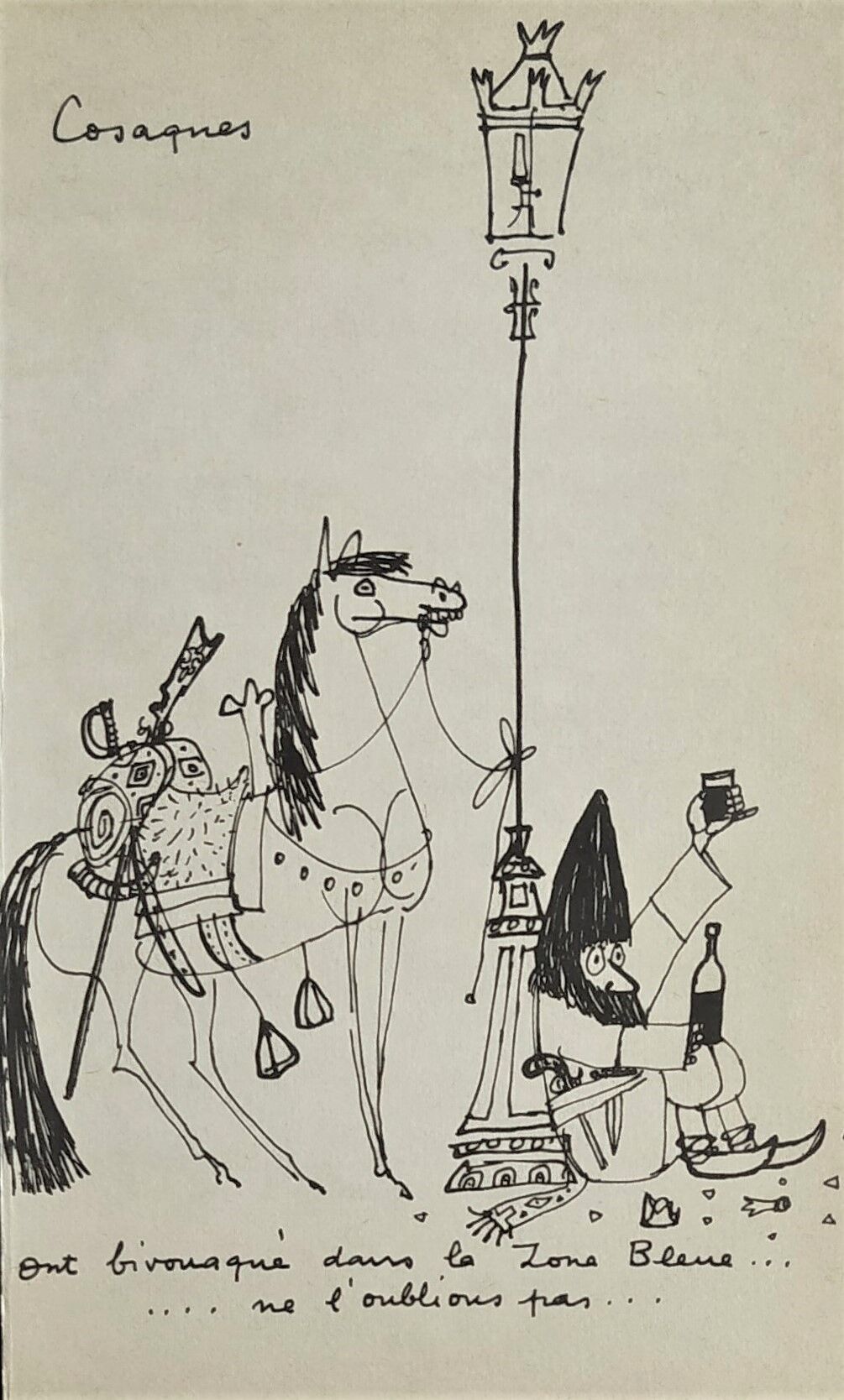 Illustration The Cossacks by Daninos