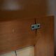 Mirror in mahogany frame, Italian design, 1970s, production: Italy