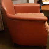 1950 leather armchair
