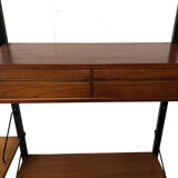 Vintage Poul Cadovius Royal System Wall Console