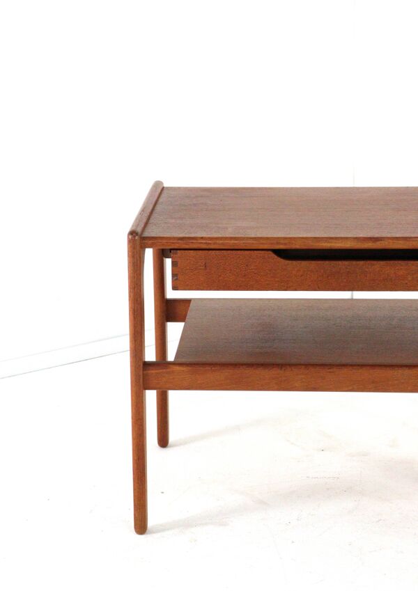 Table de chevet / table d'appoint Salin Nijborg - design danois mid-century moderne