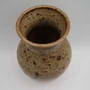 Vase grès pyrité vintage