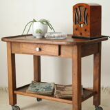 Vintage wooden side table