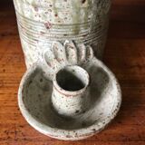 La Hulotte ceramic candlestick