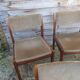 5 vintage chairs 70s 80s