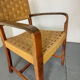 High quality Scandinavian Style Wood and Rope Armchair, 1970s