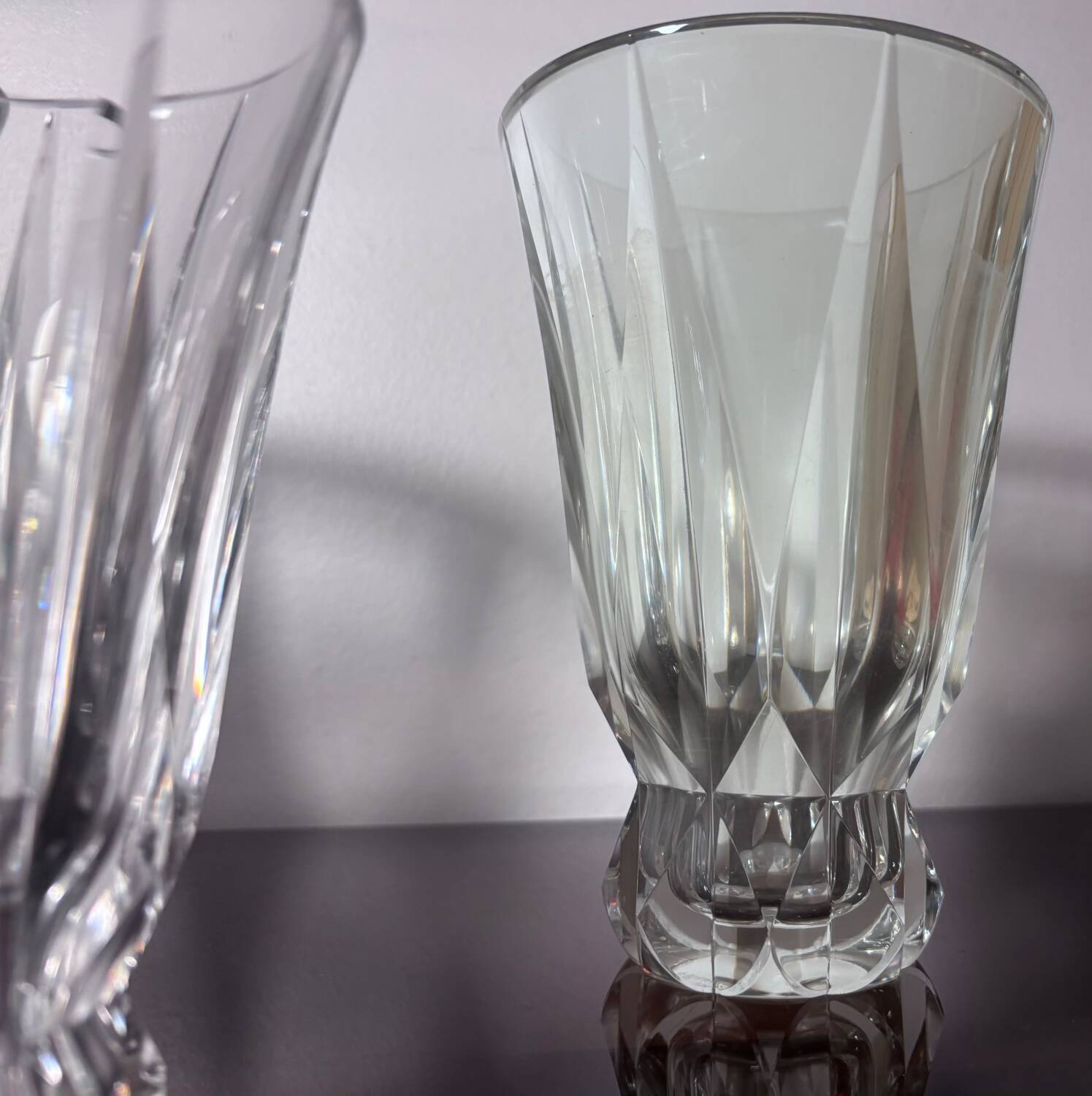 Collection of 5 Saint Louis Vases