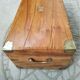 Small naval officer trunk in camphrier
