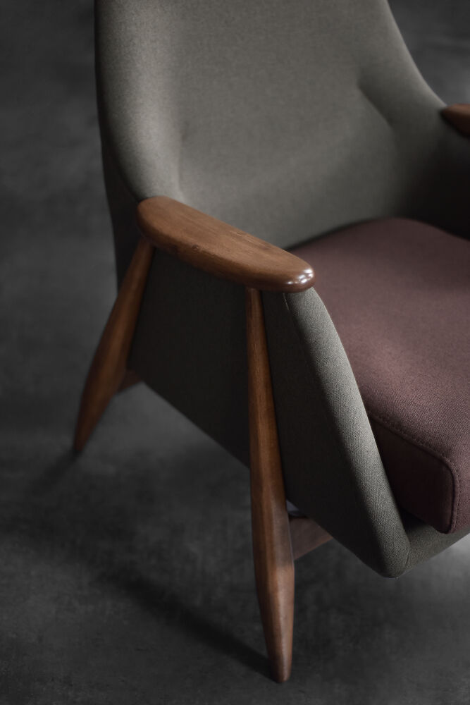 Vintage Mid-Century Modernist Living Room Set Pallas by Svante Skogh for Asko, 1950s, Set of 2