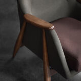 Vintage Mid-Century Modernist Living Room Set Pallas by Svante Skogh for Asko, 1950s, Set of 2