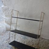 Golden wall string shelf