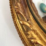Mirror witch vintage 60s 30x23cm