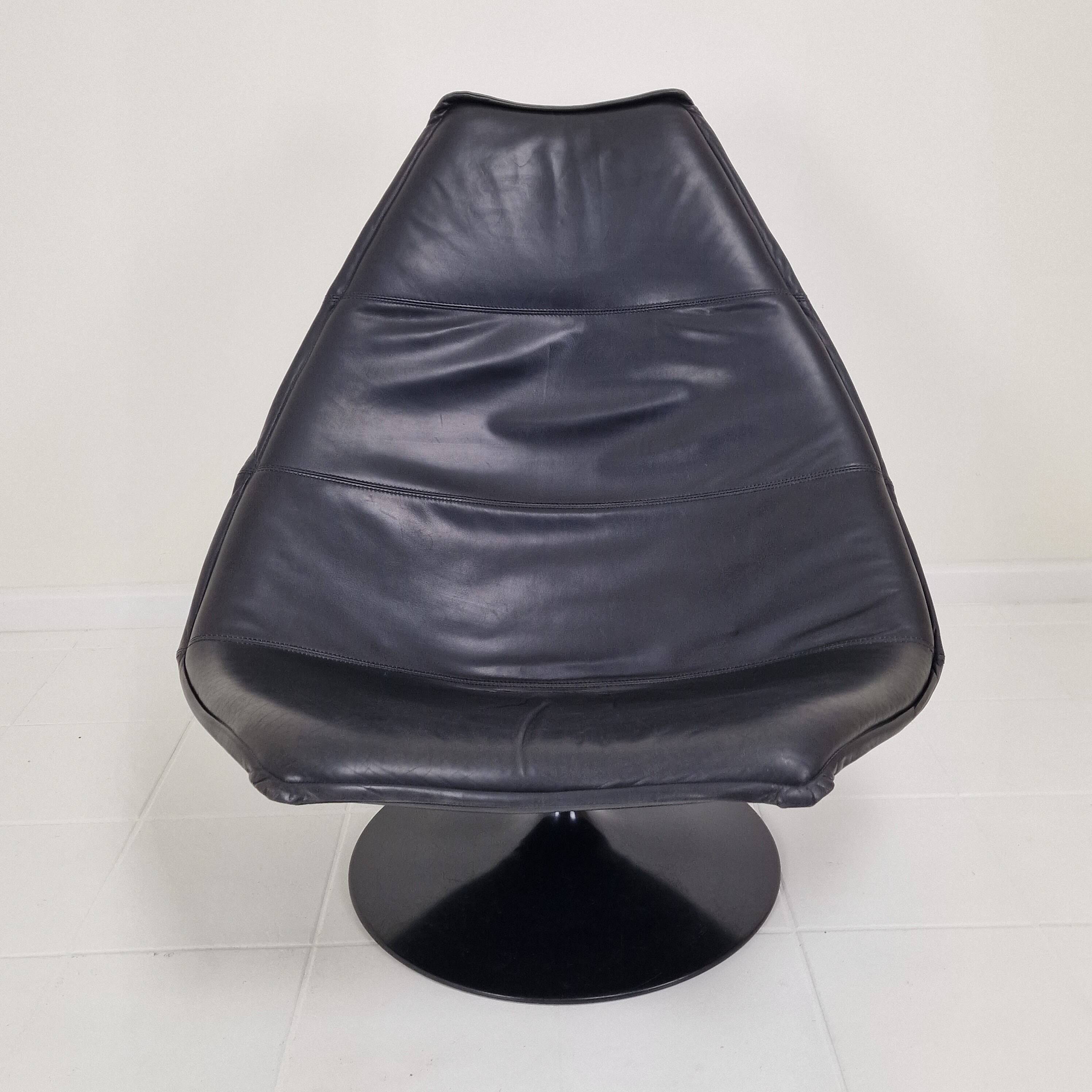 Set of 2 F585 Lounge Chairs by Geoffrey Harcourt for Artifort, 1990's