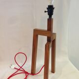 Table lamp in walnut 1980