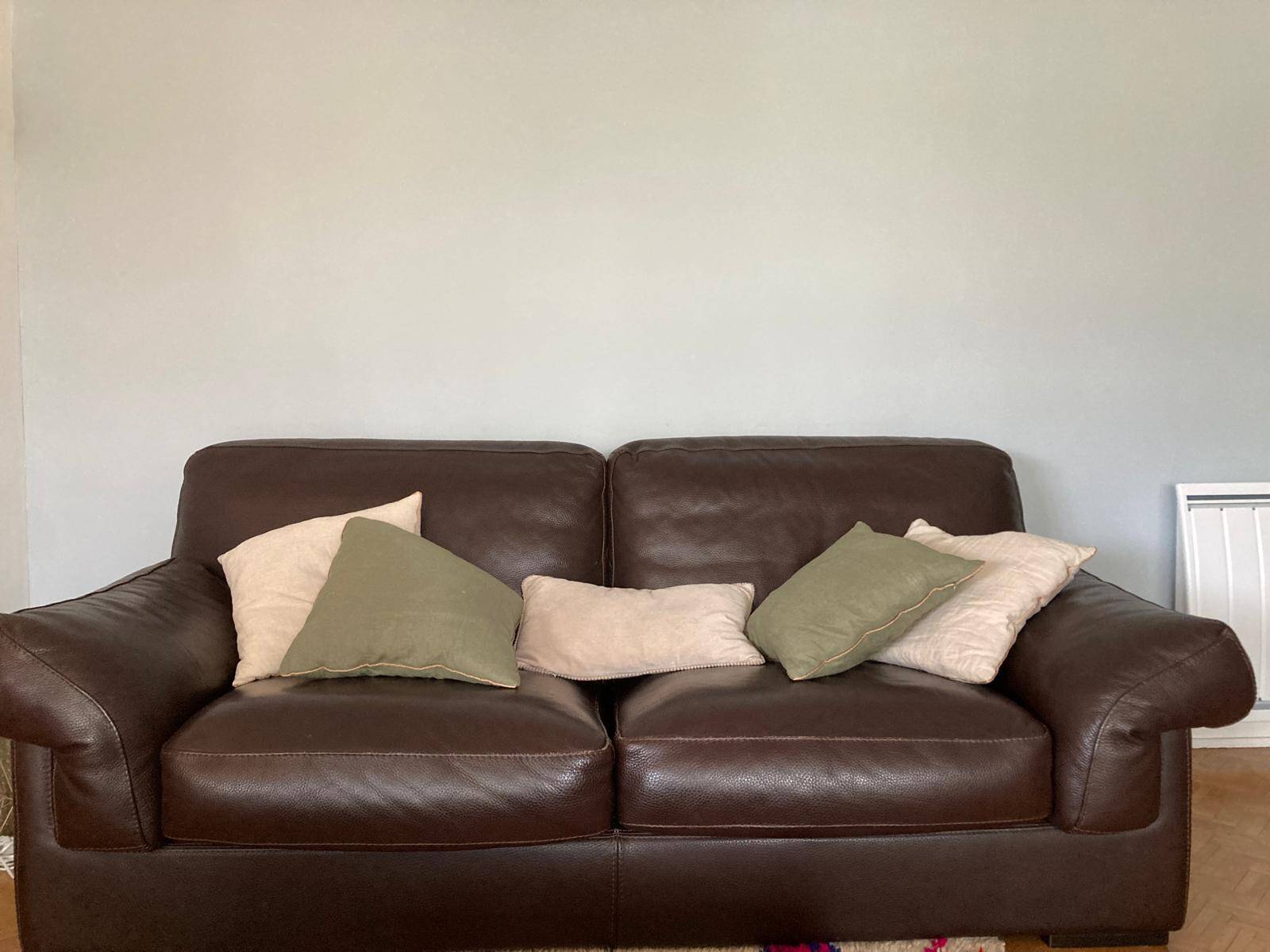 Roche Bobois leather sofa