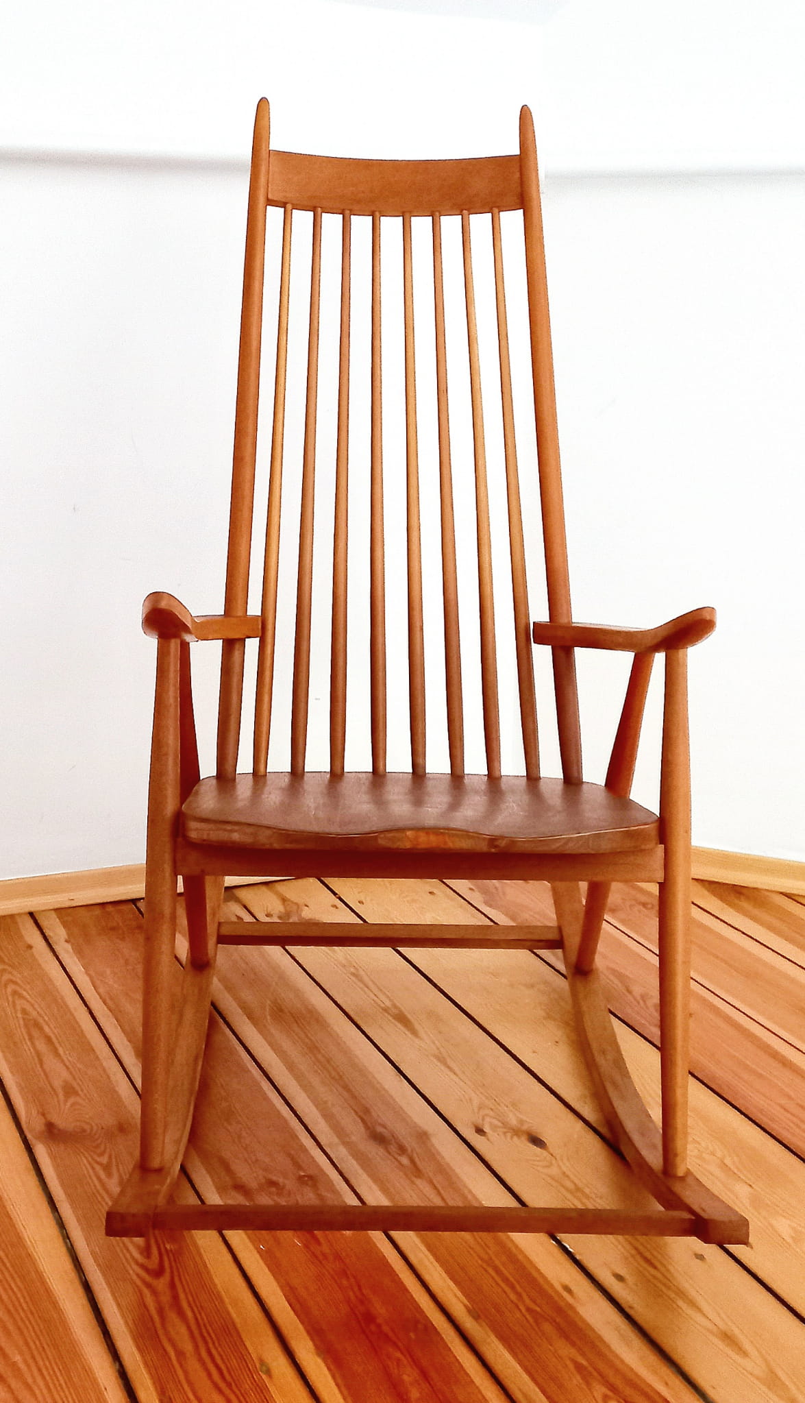 Rocking chair Holesov, Czechoslovakia 60s, Vintage, Retro