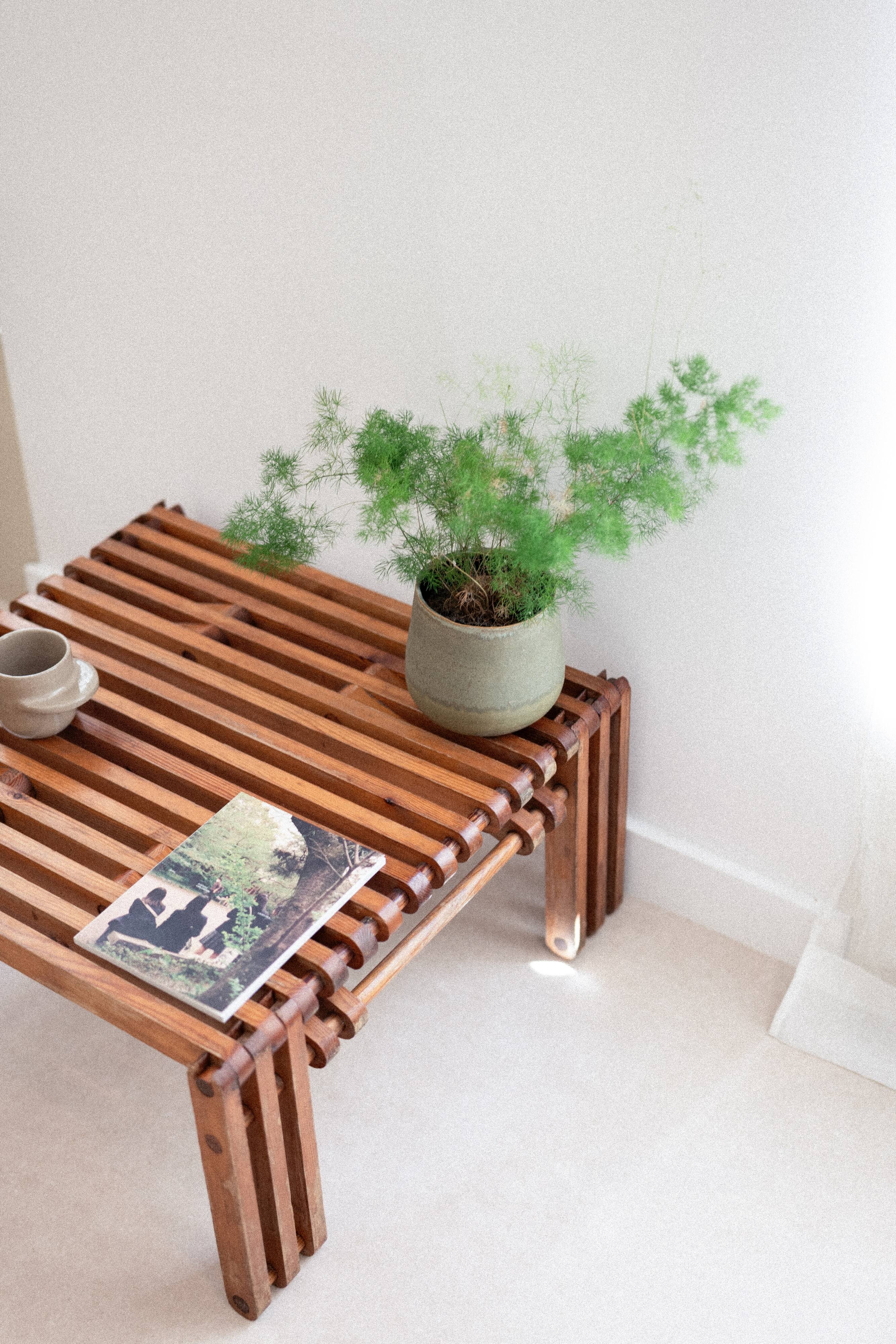 Jean Michel Chaudeurge, table basse pour Bruynzell