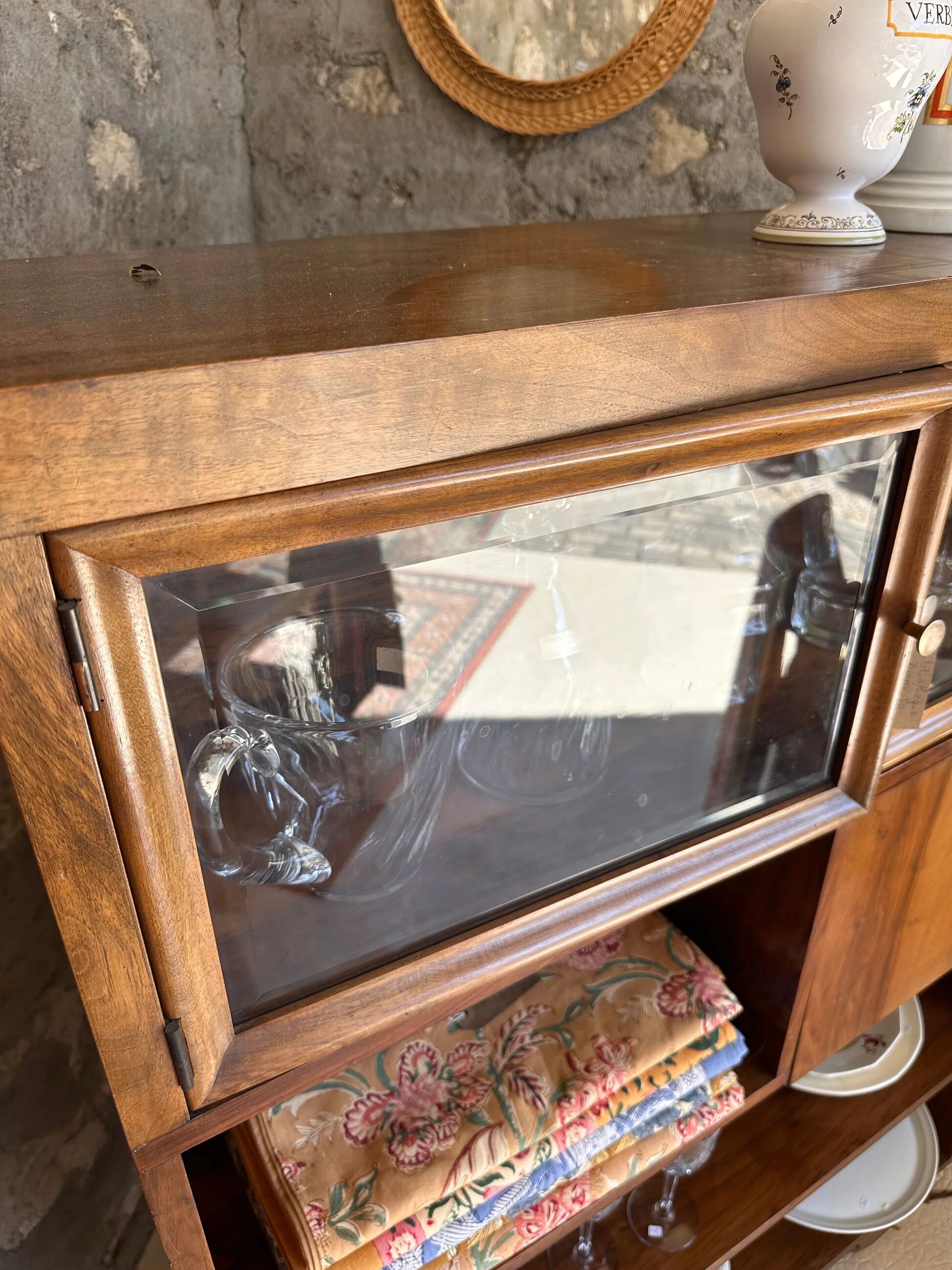1950s display cabinet