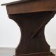 19th-century English pine monastery table.
