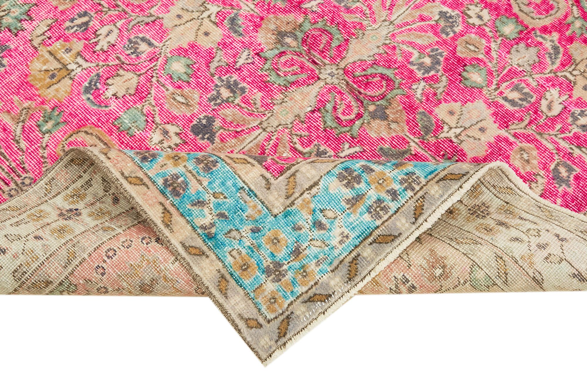 Hand-Knotted Vintage Anatolian 1980s 165 cm x 270 cm Multicolor Rug
