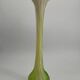 Large vintage Murano style blown glass corolla vase