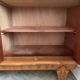 Vintage Oak Bookcase & Display Cabinet
