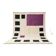 Handwoven rug 200x250 cm, wool, white, Morocco