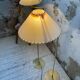 Pair of SCE floor lamps articulated brass 70s