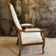 Cream voltaire armchair