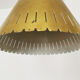 Swedish Mid-Century Modern brass pendant lamp