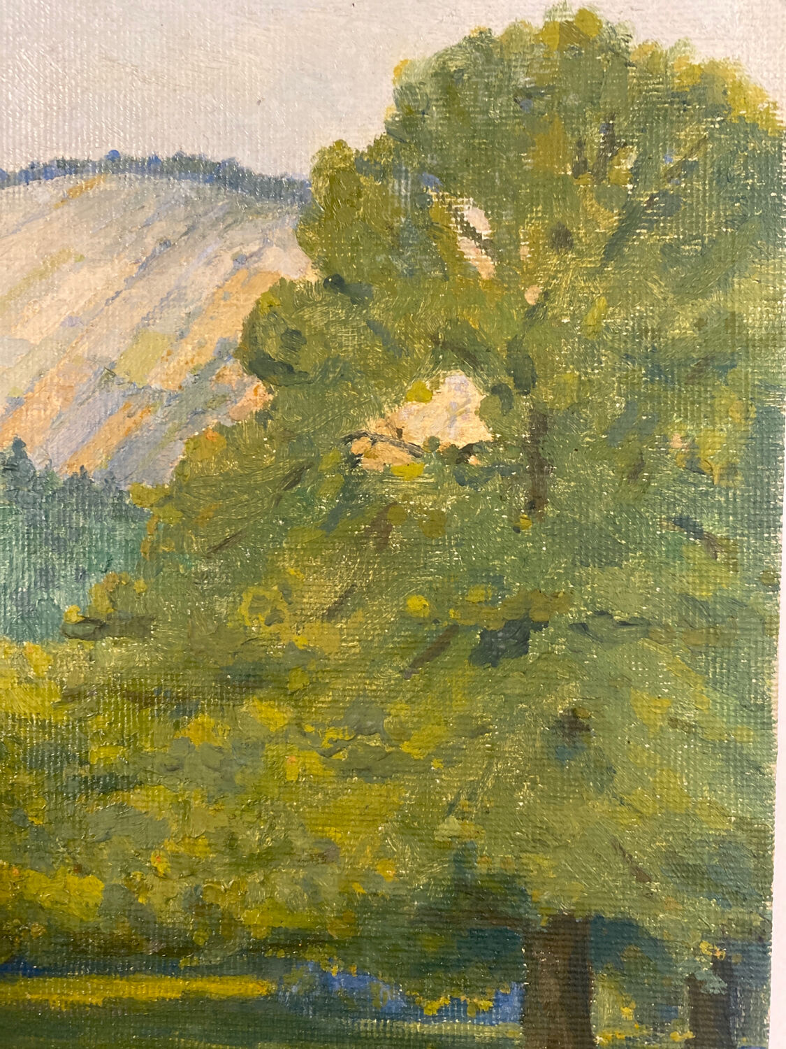 Signed rural landscape, dated 1935