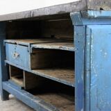 Industrial workbench in oak