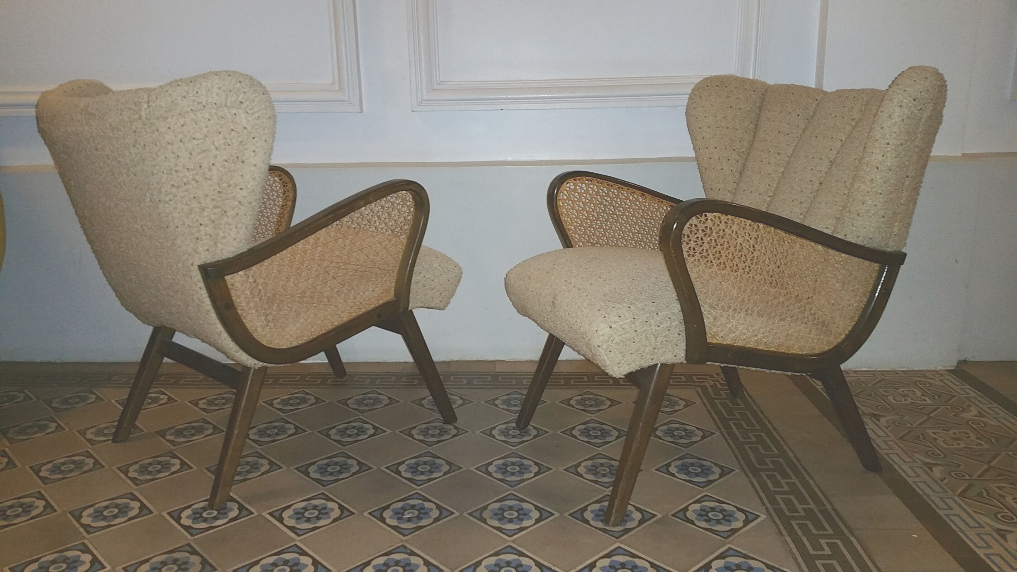 50s wing chair chair