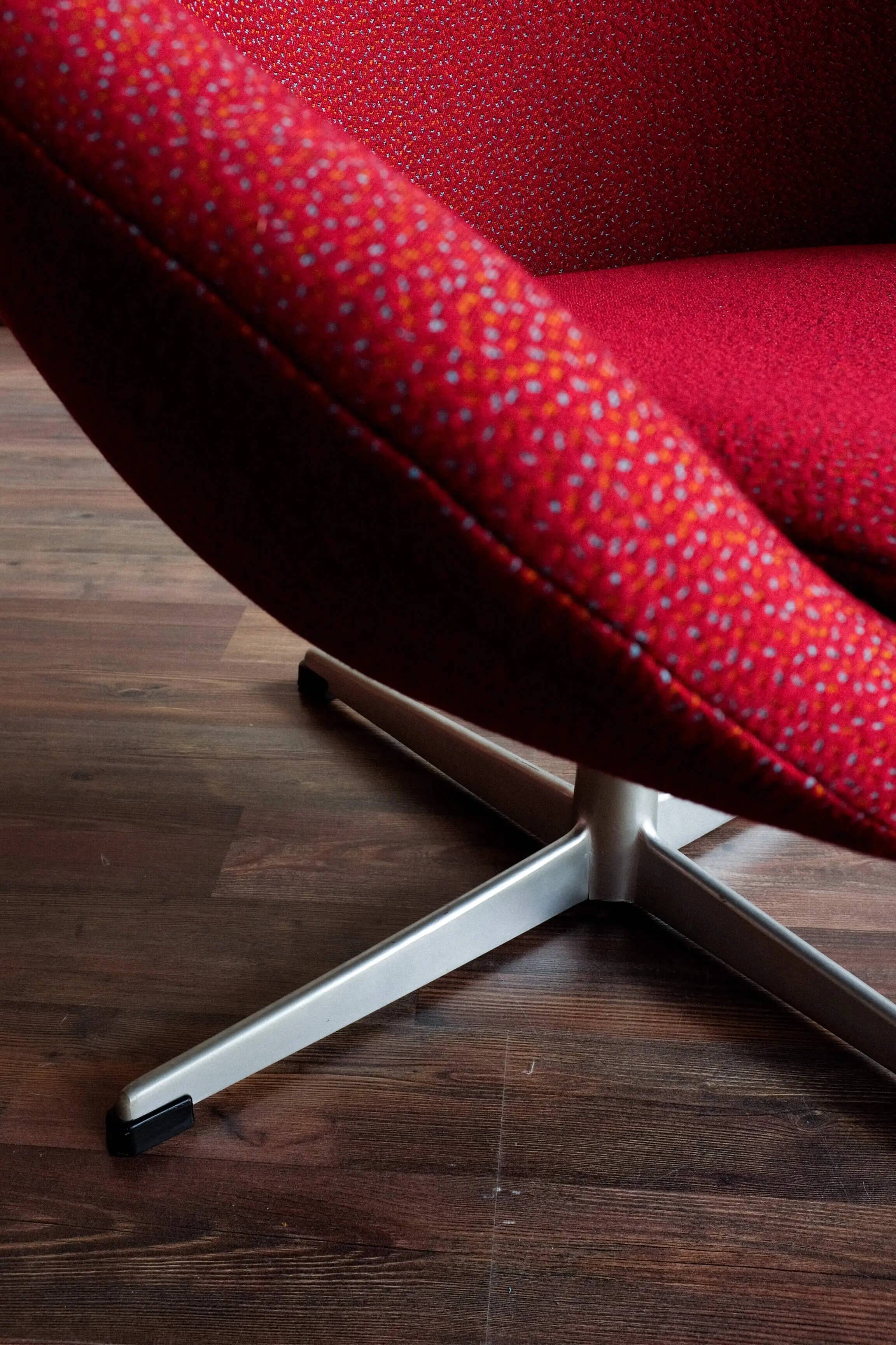 Vintage German Swivel Chairs, Set of 2