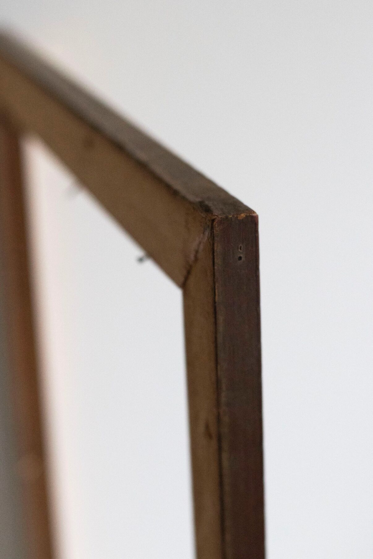 Old gilded wooden frame