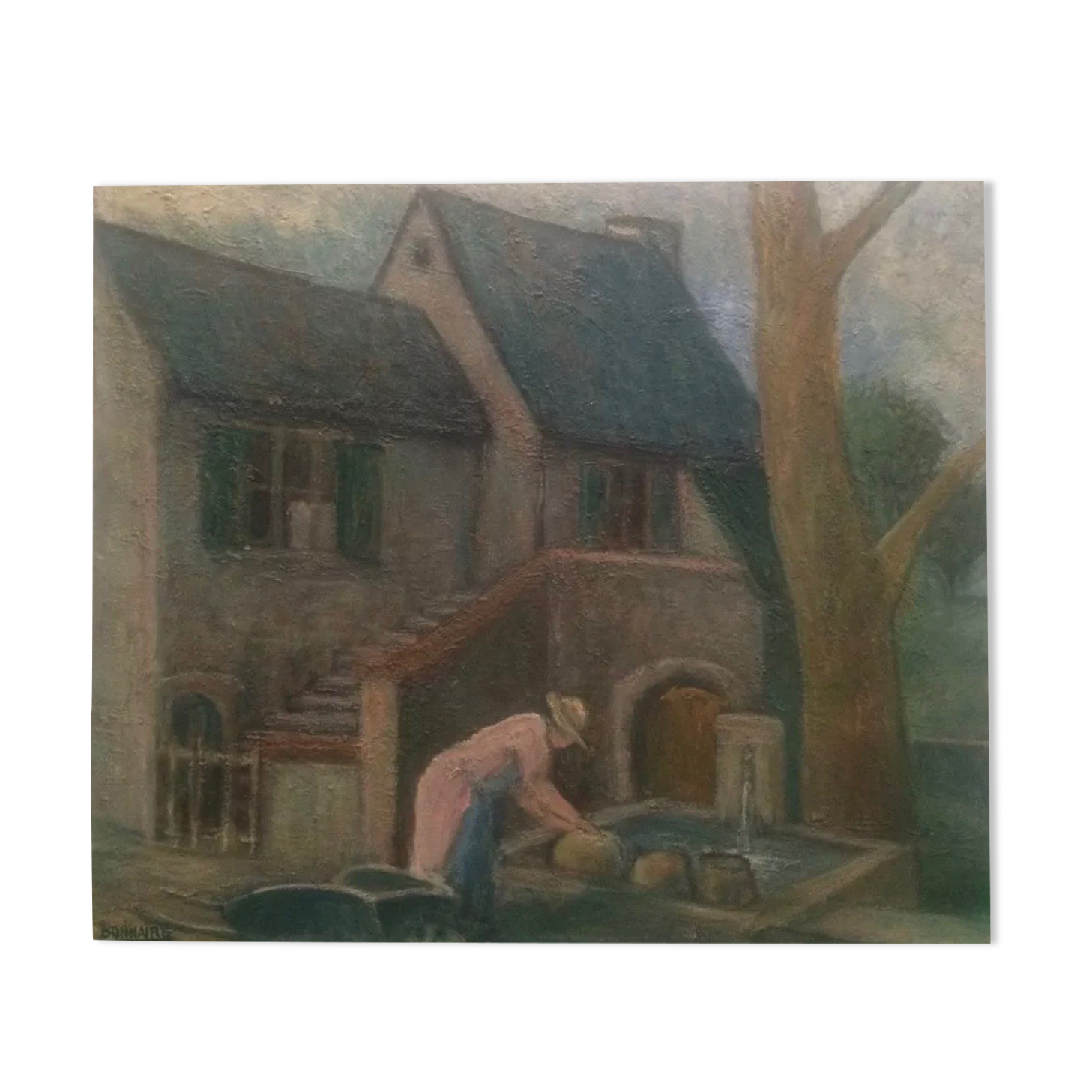 Old painting 1954