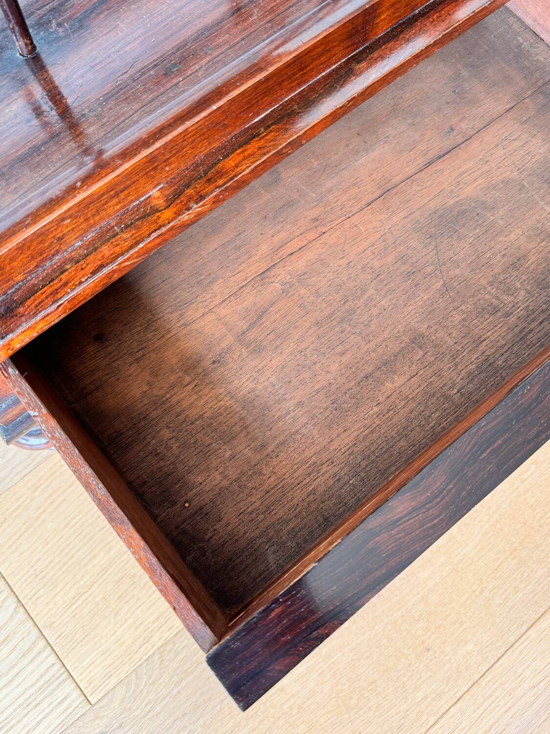 19th century Rio rosewood server