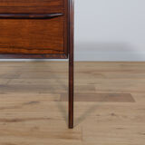 Console danoise en palissandre, années 1960