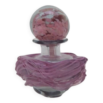 Mdina blown glass carafe bottle, 1970