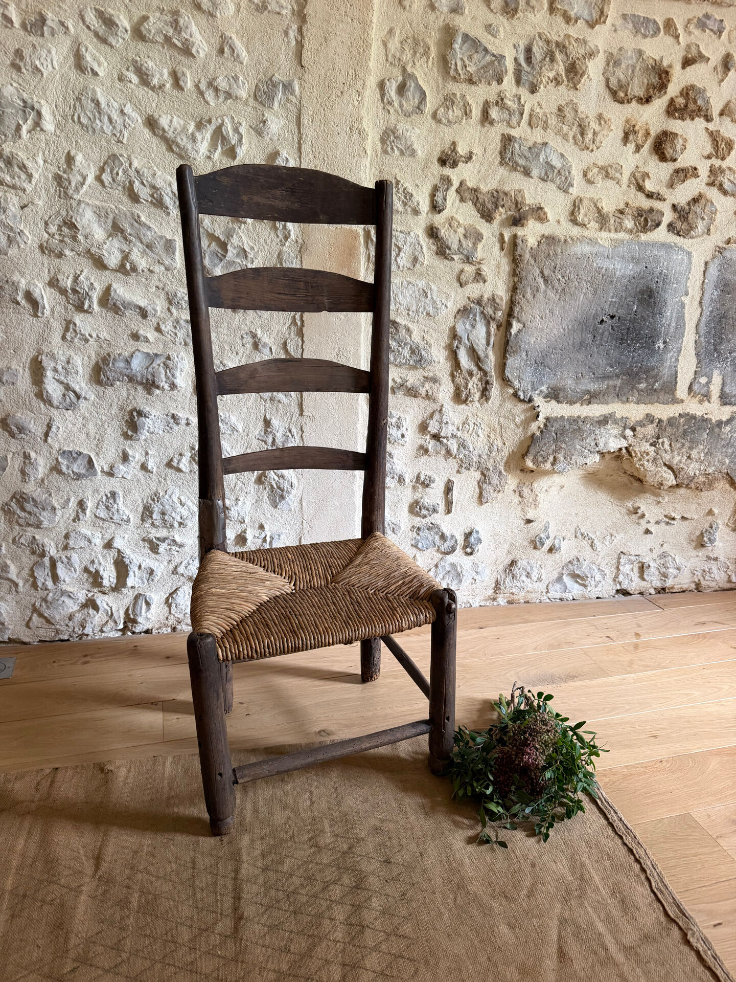 Brutalist popular art chair