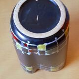 60s glazed ceramic vase