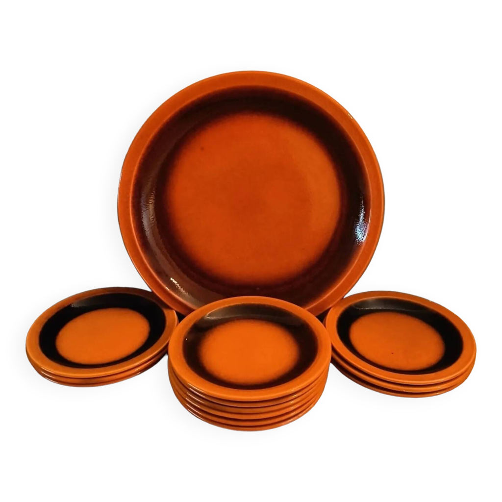 Hushee Lot De 8 Assiettes Irlandaises En Céramique En Forme