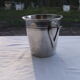 Bucket a champagne metal argente art deco
