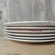 6 assiettes à dessert modèle Fontanges par Sarreguemines