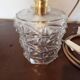Baladeuse vintage en verre moulé
